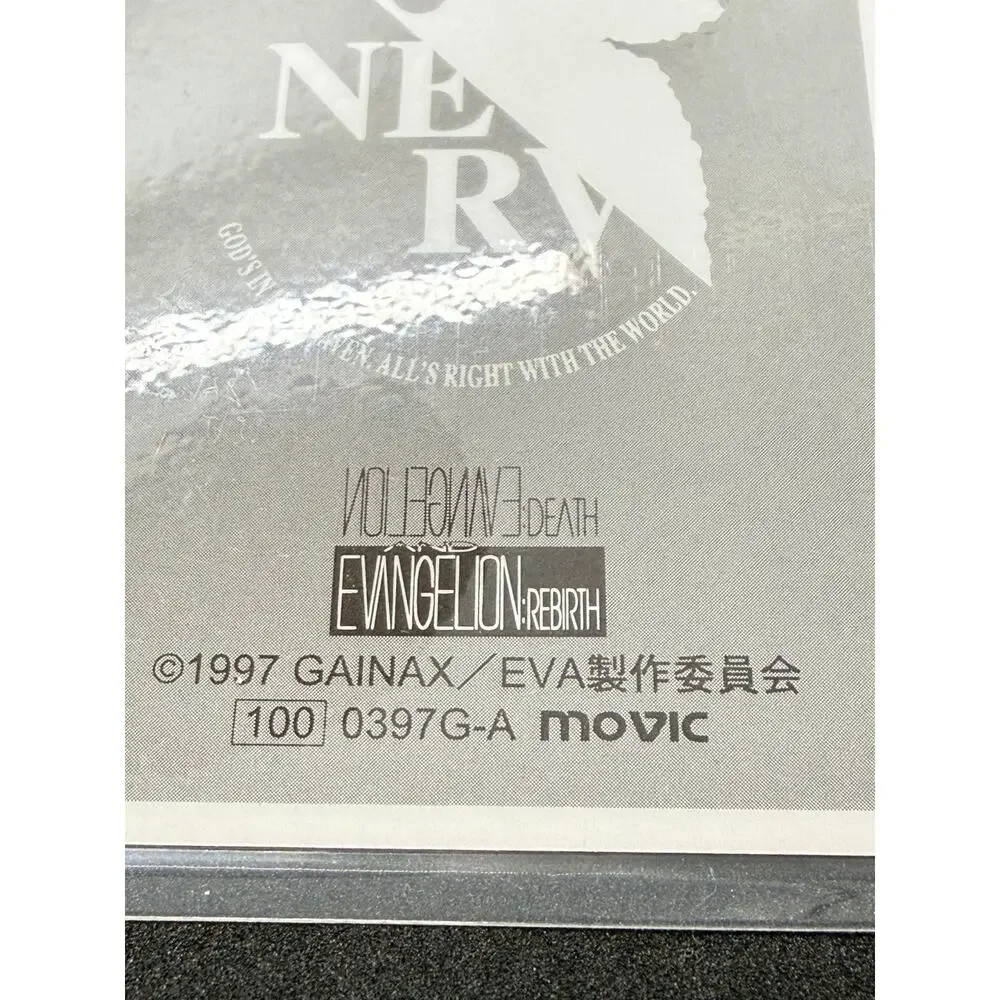 Evangelion Death and Rebirth movic 1997 Laminated Card Rei Misato Asuka Shinji